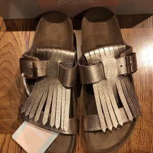 birkenstock maddie fringe
